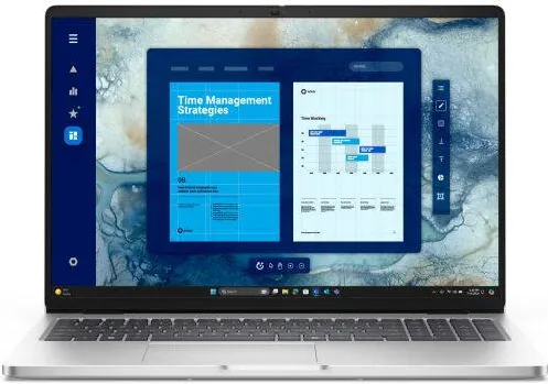 Laptop Dell pentru business Pro 16, cu procesor Intel Core Ultra 5 235U vPro, 16'' FHD IPS Non-Touch, 16GB DDR5 5600MT/s, 1TB SSD, Intel Integrated Graphics