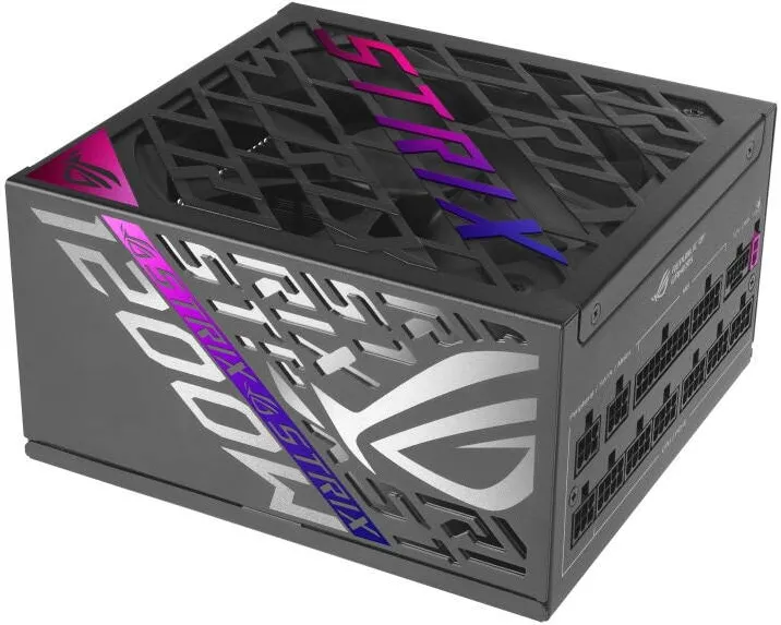 Sursa PC Asus Sursa PC Gaming ASUS ROG STRIX 1200W, 80+ Platinum, full modulara, performanta extrema, negru, 90YE00W0-B0NA00