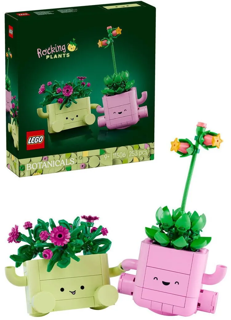LEGO Set de constructie LEGO® Botanicals - Plante leganatoare 11506, Flori Artificiale, 253 piese