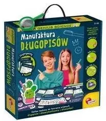 Jucarie Educationala Lisciani Set creativ de fabricare a stilourilor, Lisciani, personalizabil, cu suport cactusi, multicolor