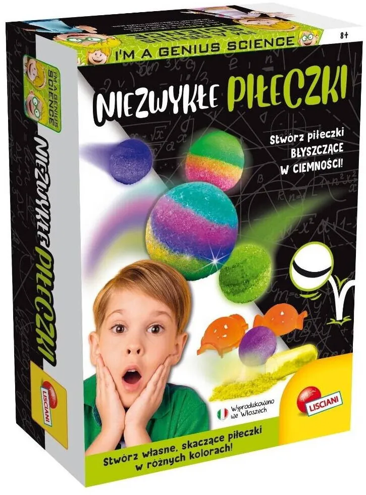 Jucarie Educationala Lisciani Kit educativ bile magice pentru copii, Lisciani, Multicolor, 8 ani+
