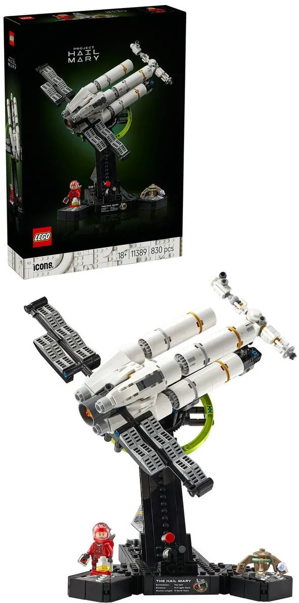 LEGO® Icons - Proiectul Hail Mary 11389, 830 piese.