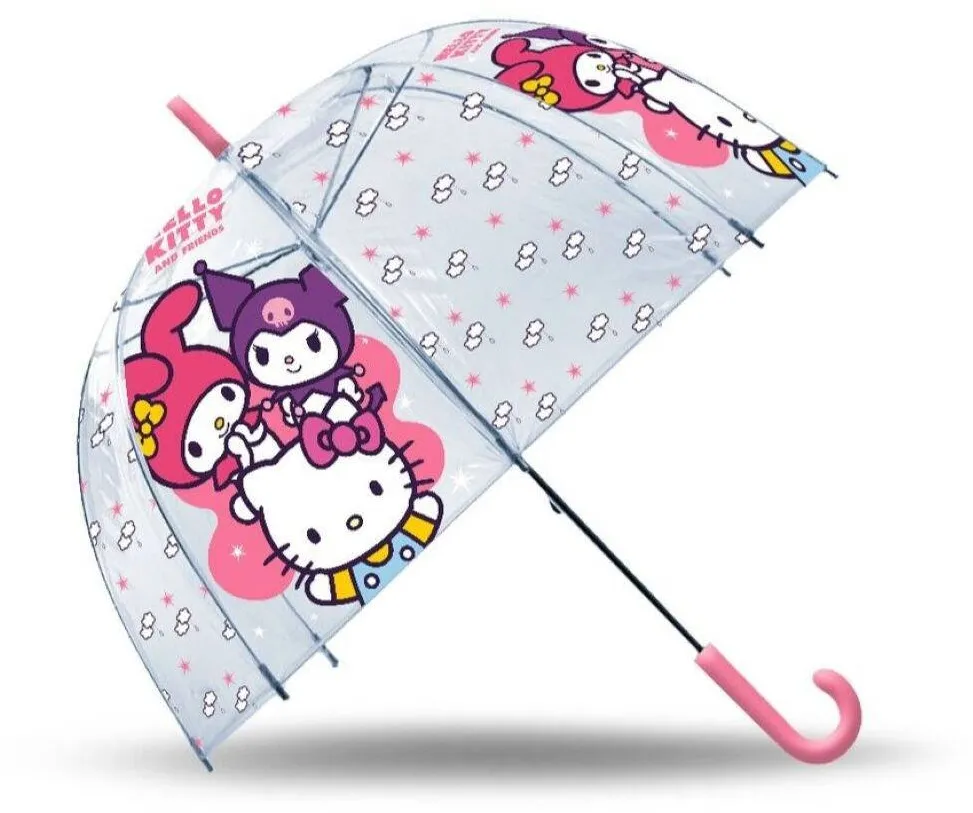 Jucarie Educationala Kids Euroswan Hello Kitty, Kuromi si umbrela My Melody