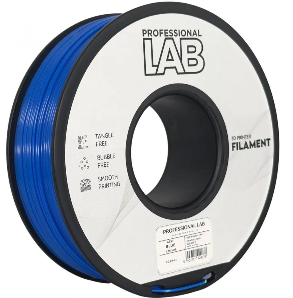 PROFESSIONAL LAB PROF. LAB 3D FILAMENT 1KG ABS+ BLUE