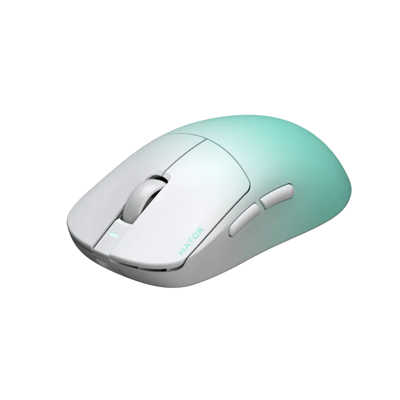 Mouse HATOR wireless Hator Quasar 3 white-mint
