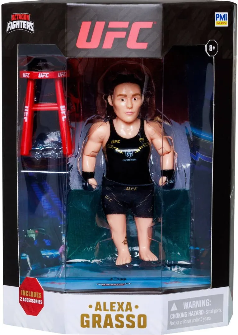 P.M.I. Kids World UFC OCTAGON FIGHTERS S1 ACTION FIGURE 11 CM - ALEXA GRASSO