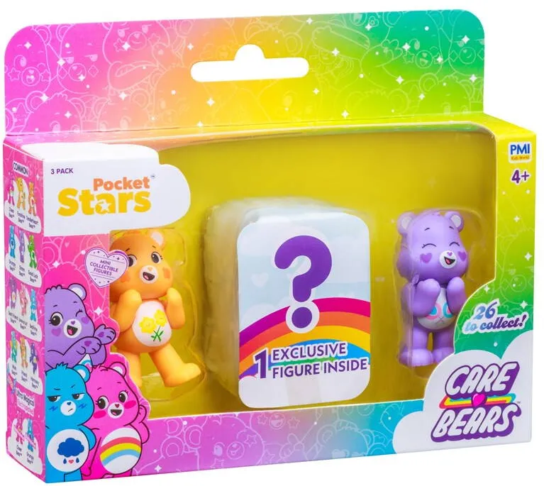 P.M.I. Kids World CARE BEARS S1 FIGURES - 3 PACK (ASSORTMENT)
