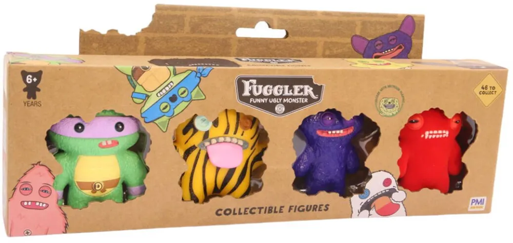 P.M.I. Kids World FUGGLER S2 FIGURES - 4 PACK (ASSORTMENT)