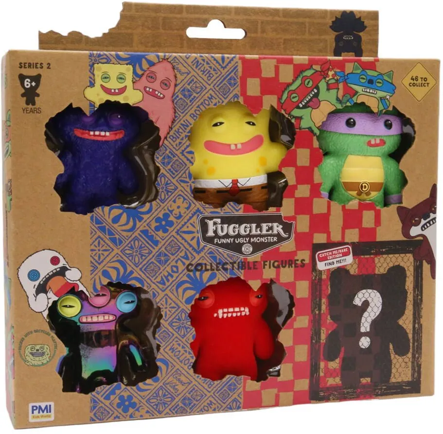 P.M.I. Kids World FUGGLER S2 FIGURES - 6 PACK DELUXE BOX (ASSORTMENT)