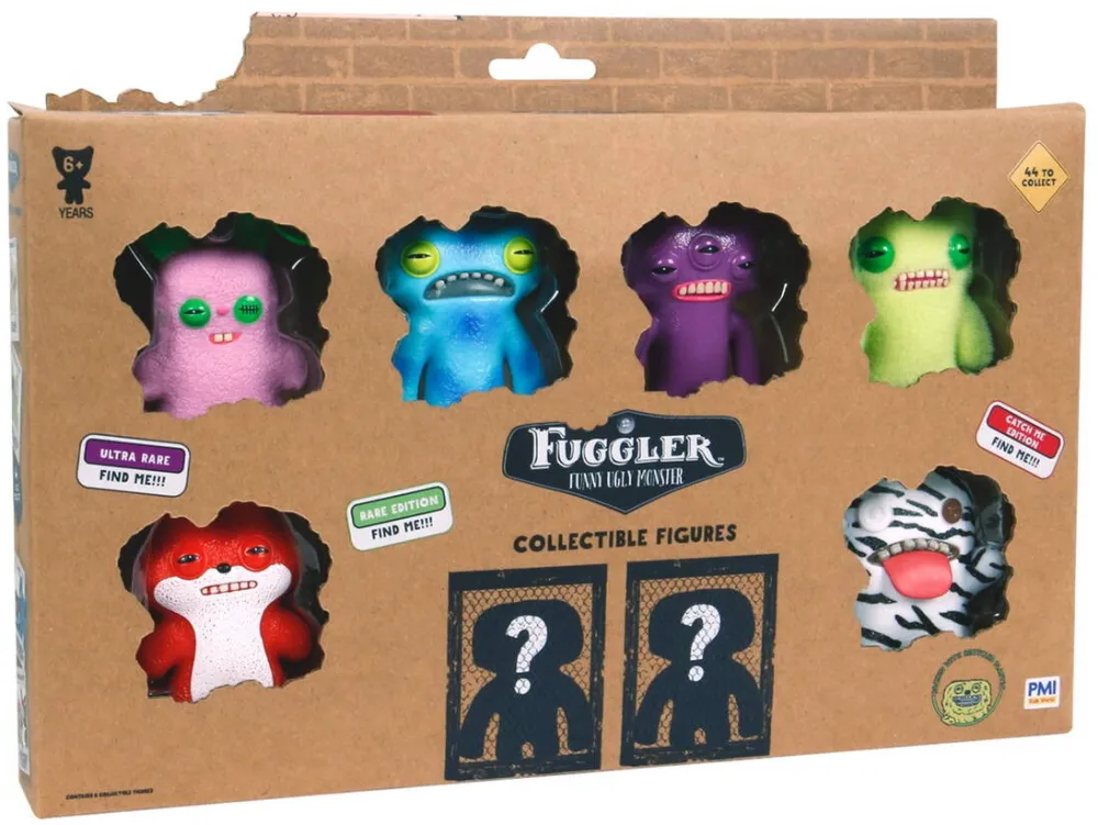 P.M.I. Kids World FUGGLER S1 COLLECTIBLE FIGURES - 8 PACK DELUXE BOX A