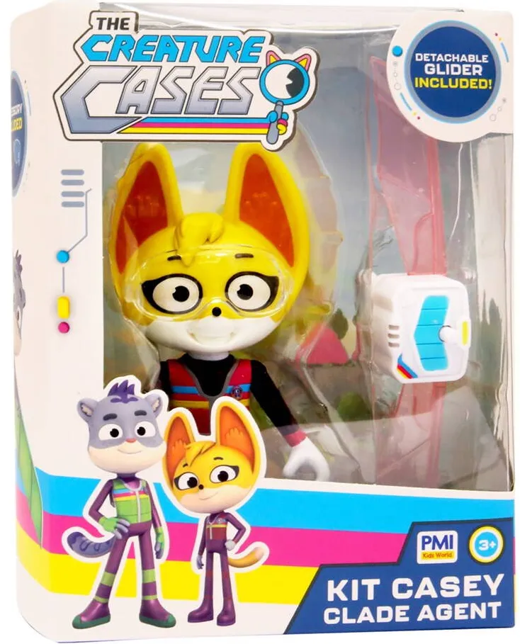 P.M.I. Kids World CREATURE CASES S1 CLADE AGENT ACTION FIGURE - KIT CASEY