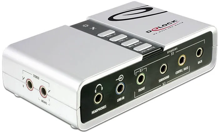 DELOCK USB Sound Box 7.1 extern 61803