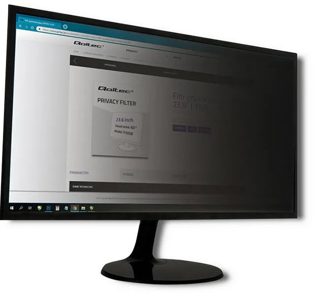 QOLTEC 51060 Privacy filter 24" | 16:9
