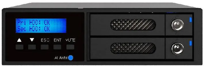 Rack Raidon 2x6,3cm SATAIII/SSD in 5,25" IR2022