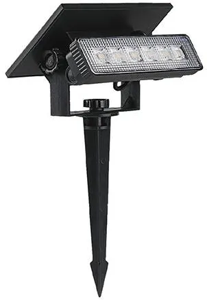 V-TAC LAMPA LED SOLARA 1.5W 3000K 2IN1 MONTAJ PERETE + TARUS GRADINA IP65