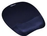 Mouse pad FELLOWES Foam with wrist support Memory Foam, dark blue