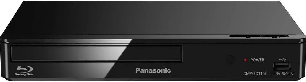 Unitate Optica Externa Panasonic Blu-ray player Panasonic BDT167EG, 3D, Internet Apps.