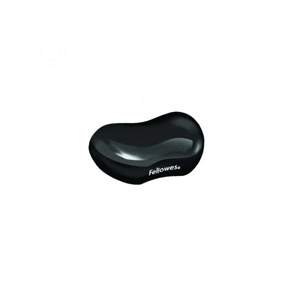 Mouse pad FELLOWES Suport pentru incheietura mainii, FELLOWES, Gel, "Crystal™ Gel", mini, umplut cu gel, Negru