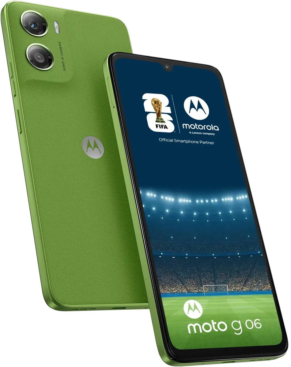 Smartphone MOTOROLA Telefon mobil Motorola g06, Dual SIM, 64GB, 4GB RAM, Tendril Green