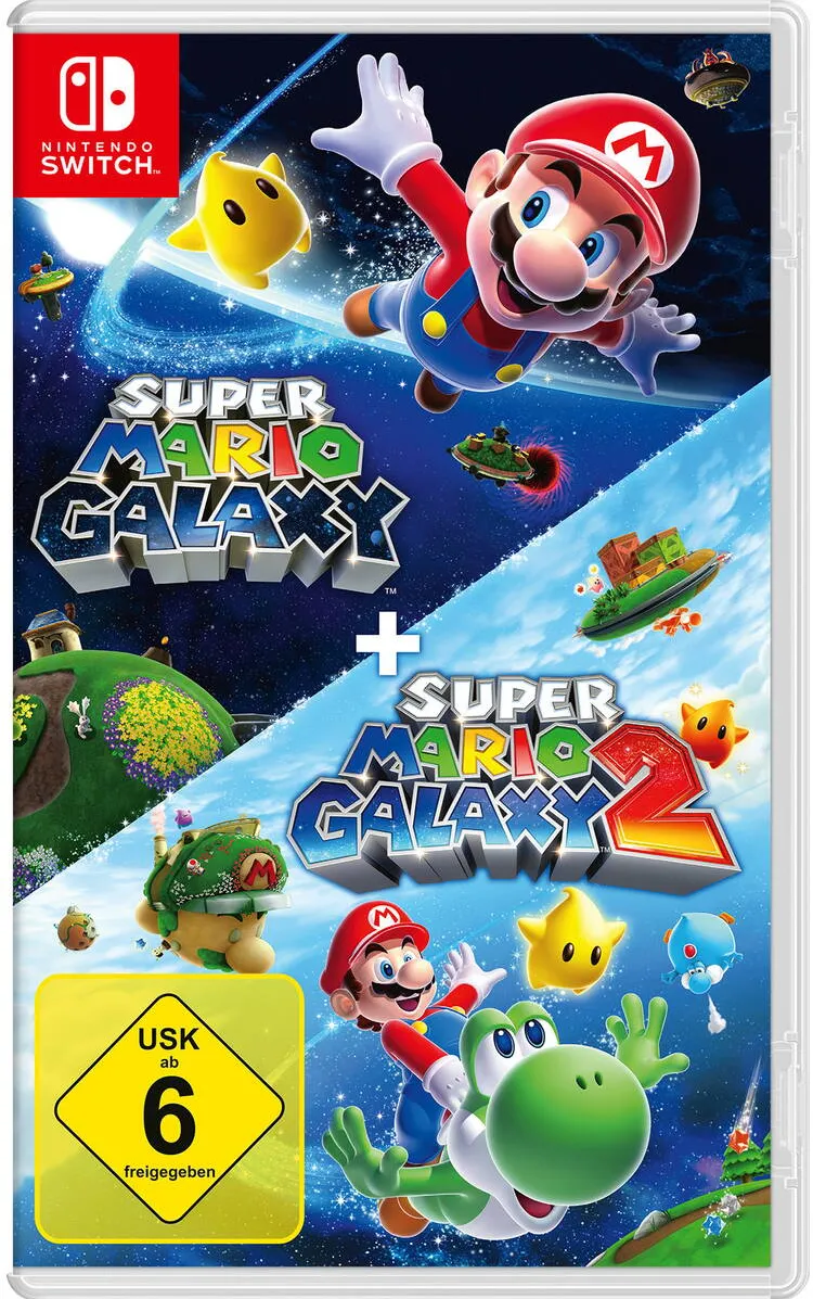 Joc NINTENDO Joc Super Mario Galaxy + Super Mario Galaxy 2