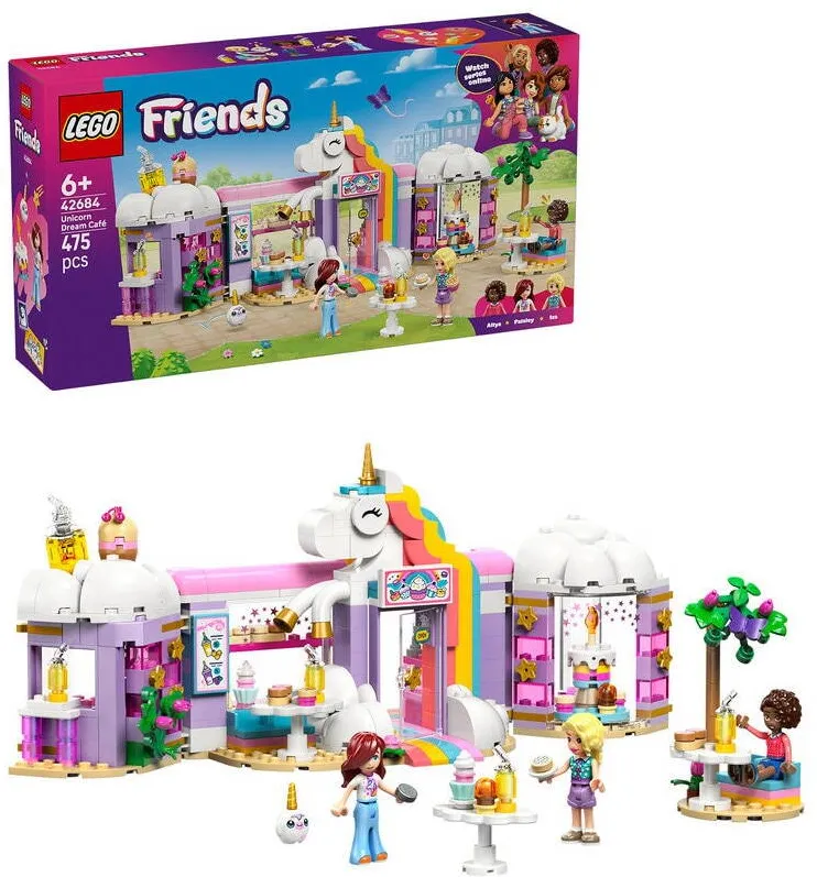 LEGO® Friends - Cafeneaua de vis Unicorn 42684, 475 piese