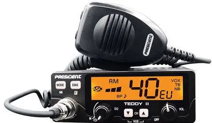 President RADIO CB PRESIDENT TEDDY II ASC VOX 12V AM/FM