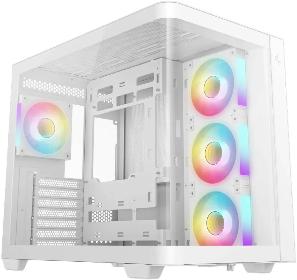 Carcasa PC Deepcool кутия Case ATX - CG530U 4F WH - 4 ARGB Fans