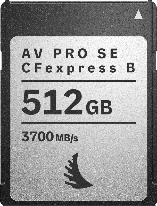 Angelbird CFexpress 4.0 Type B AV PRO SE CFexpress B v4 MK2, R3700/W1100 I SR3500/SW1050 (4.0) 512GB