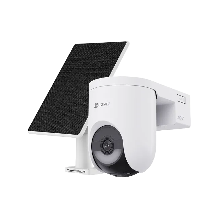 Camera Supraveghere EZVIZ EZVIZ CS-HB8c Battery-Powered Outdoor PT Camera Kit with Solar Panel (Type-C, 4 MP, 4 mm, 4G/LTE, Wi-Fi)