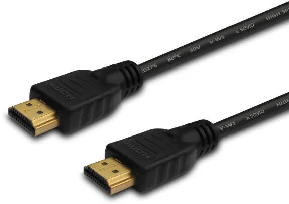 SAVIO CL-05 HDMI cable 2 m HDMI Type A (Standard) Black