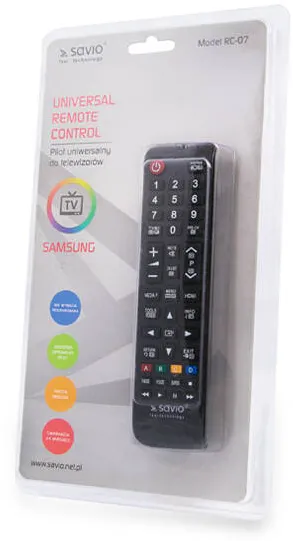 Telecomanda universala SAVIO RC-07 pentru televizoare Samsung infrarosu