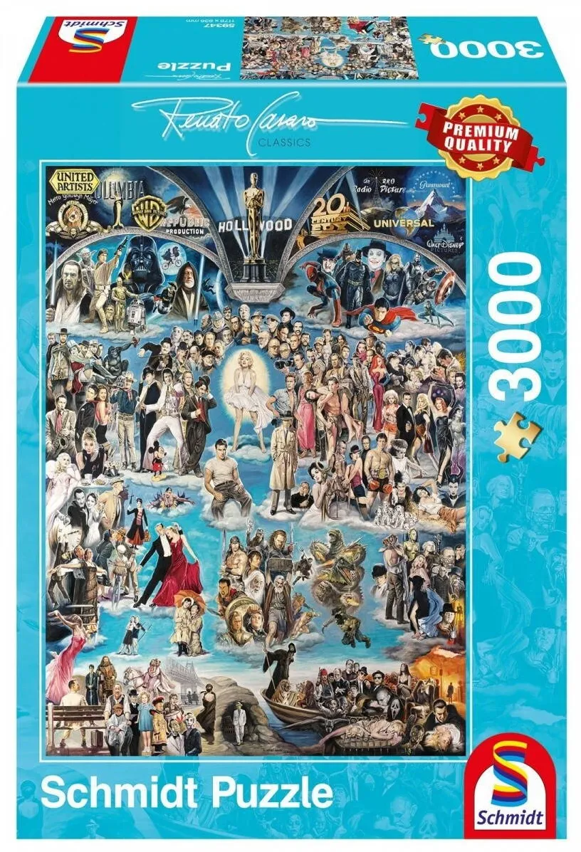 Puzzle Schmidt 3000 Piese R. CASA RO Hollywood XXL