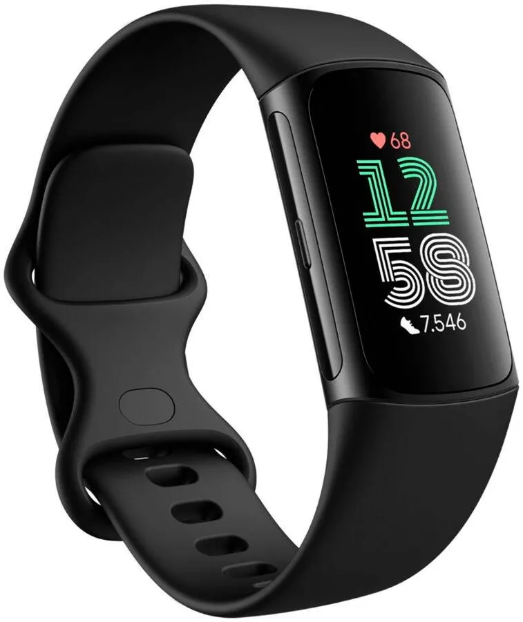 Bratara fitness Fitbit Charge 6 Obsidian band/Black