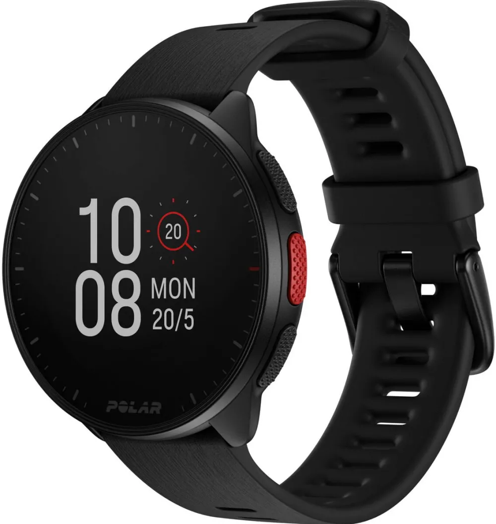 Smartwatch Polar Pacer Night Black S/L