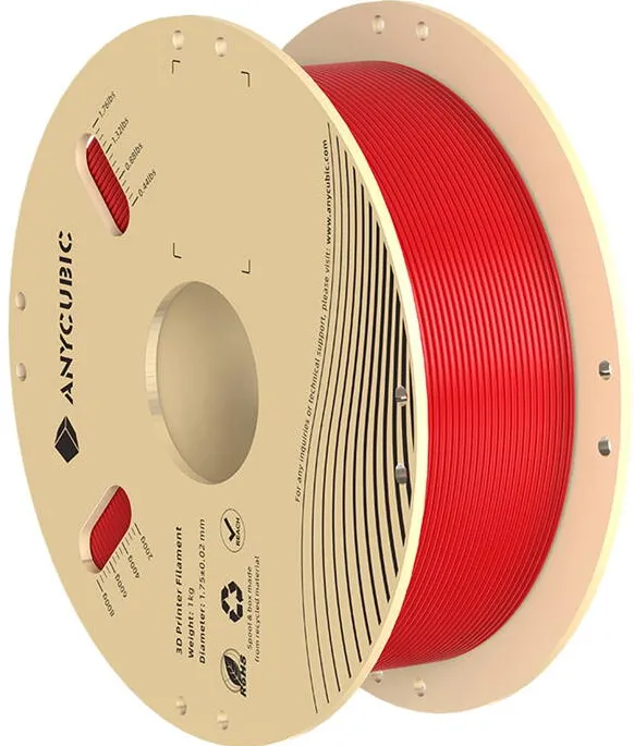 ANYCUBIC PLA Filament (Red) 1 KG