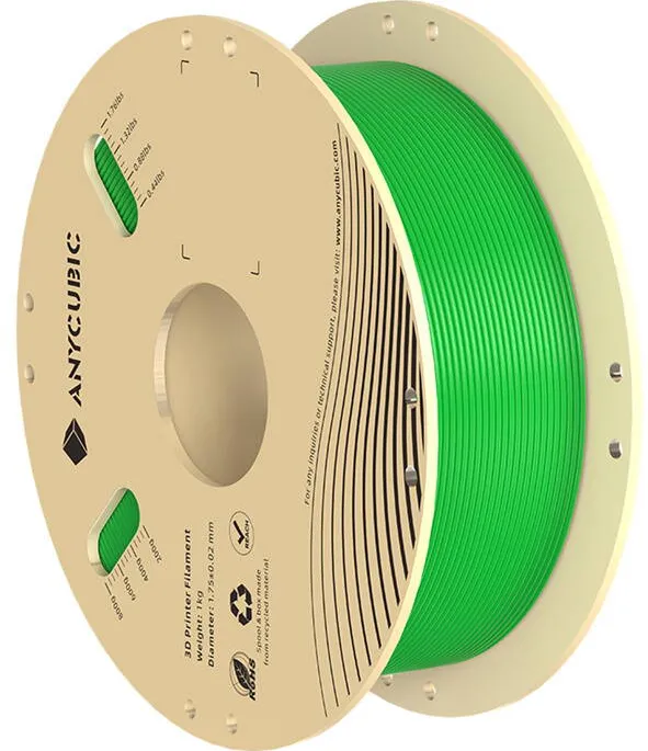 ANYCUBIC Filament PLA 1 KG (Verde)