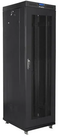 Carcasa server LANBERG Cabinet metalic, Lanberg, safa instalacyjna rack, 19", 42U, 600x800, negru, usi perforate