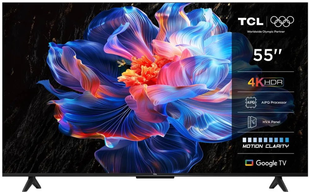 Televizor TCL 55P69K 139.7 cm (55") 4K Ultra HD Smart Wi-Fi Black