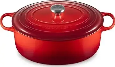 Le Creuset Signature Roaster oval 35cm cherry red (21178350602430)