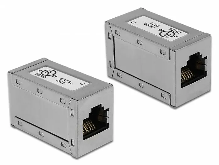 Adaptor DELOCK 86165, mufa RJ45 > mufa RJ45 Cat.6A STP