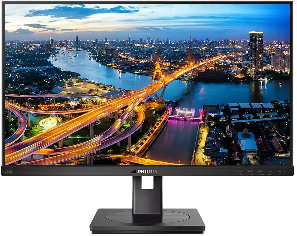 Monitor Philips 245B1 23.8 inch QHD IPS 4 ms 75 Hz