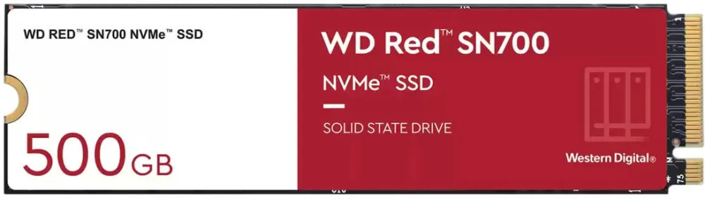 SSD WD Red SN700 500GB PCI Express 3.0 x4 M.2 2280