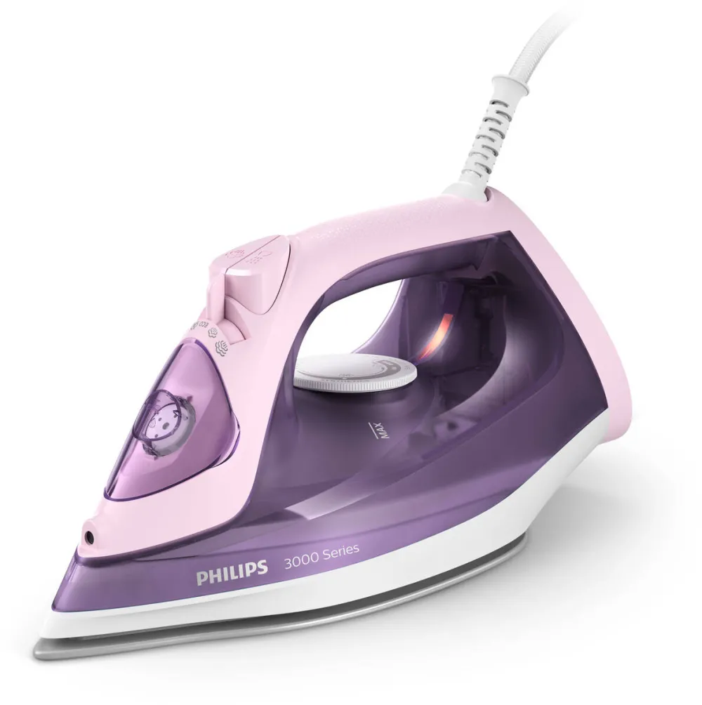 Philips Fier de calcat cu aburi DST3020/30 Alb-Mov