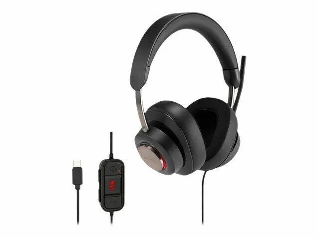 Casti Kensington H2000 PROVC USB-A/USB-C Black