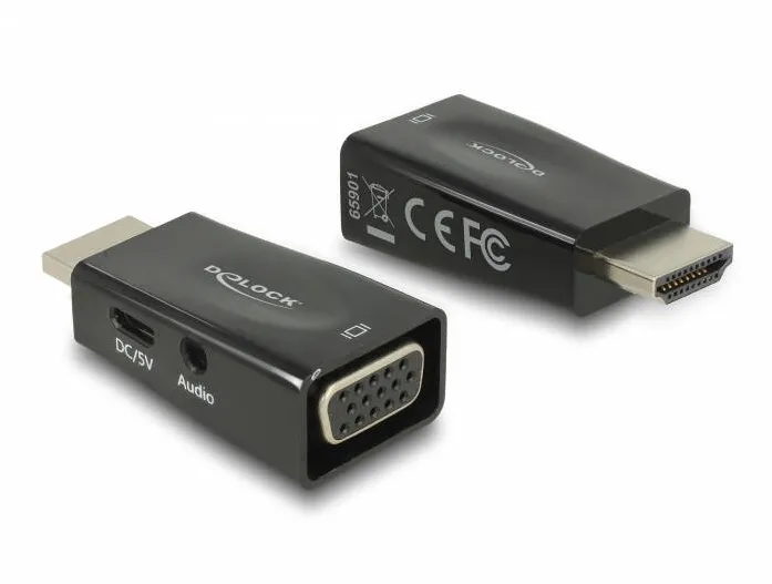 Adaptor DELOCK HDMI-A St > VGA Bu cu Audio