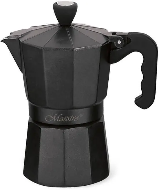 Espressor Pentru Aragaz Maestro 3 Cesti MR-1666-3-BLACK Negru