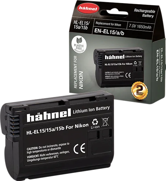 HAHNEL Baterie Nikon HL-EL15A/B / EN-EL15A/B/C