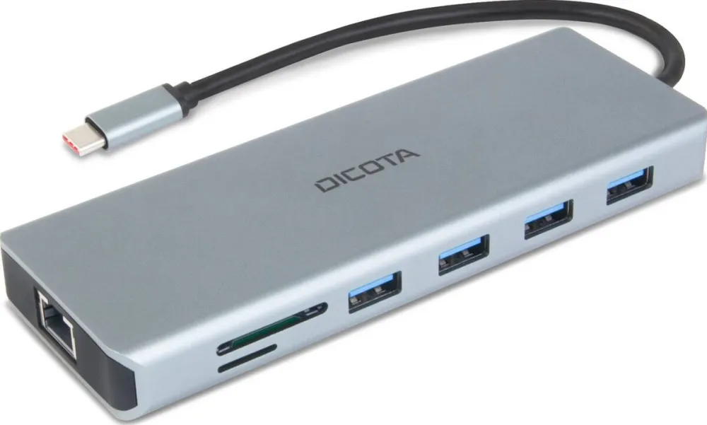 Docking Station DICOTA USB-C 13-in-1 4K HDMI/DP PD 100W