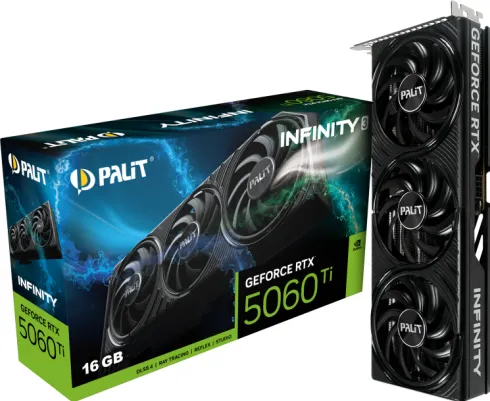 Placa Video Palit GF RTX 5060 TI INFINITY 3