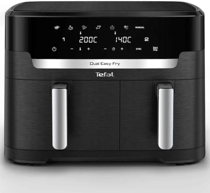 Friteuza cu aer cald TEFAL Dual Easy Fry XXL EY9428E0 2700 W 11 L
